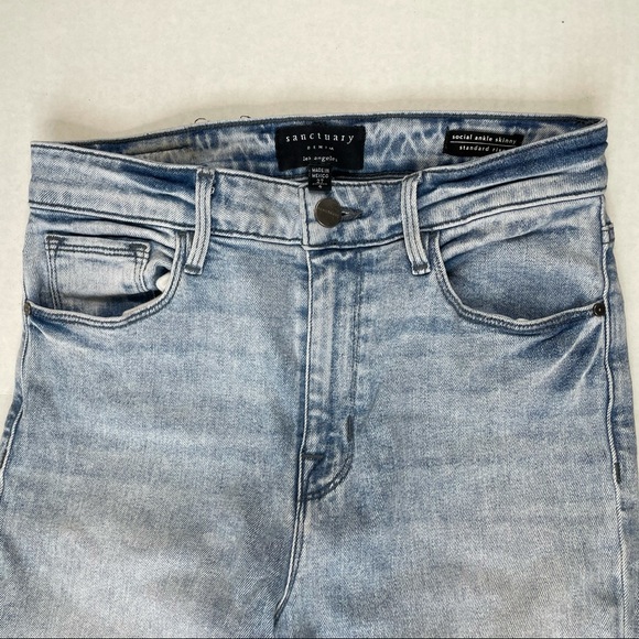 Sanctuary Social Standard Rise Ankle Skinny Jeans - Picture 6 of 11